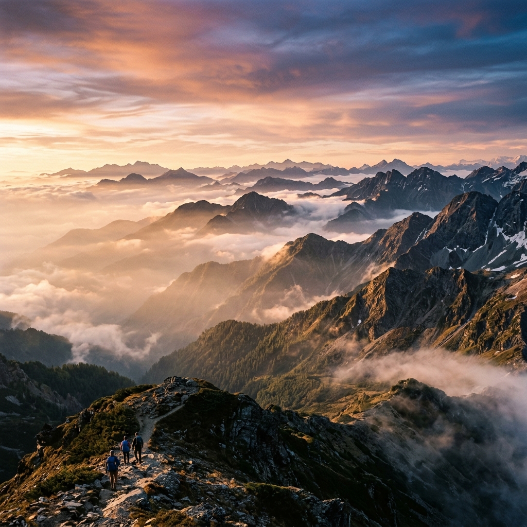 Mountain Hiking